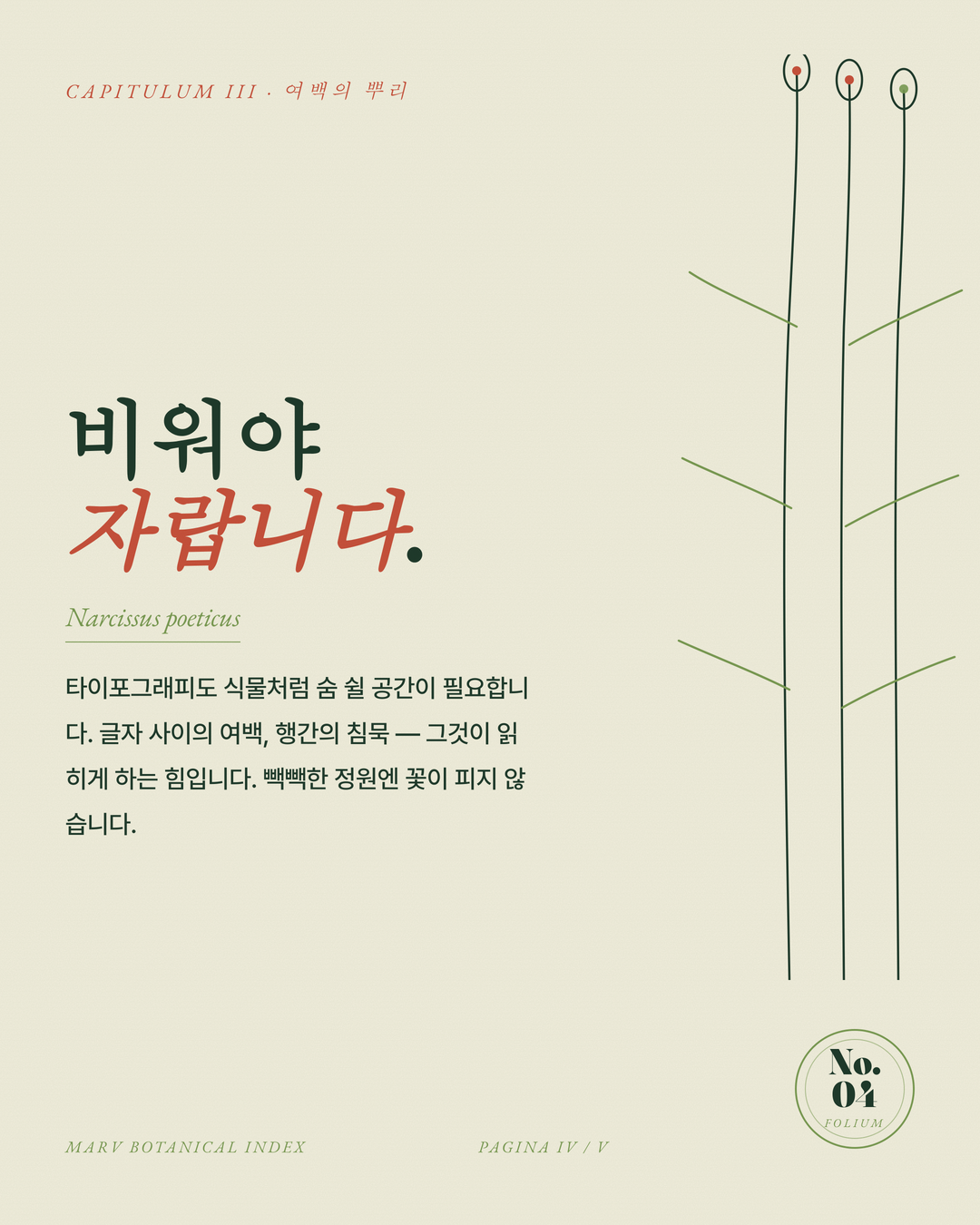보태니컬 4페이지