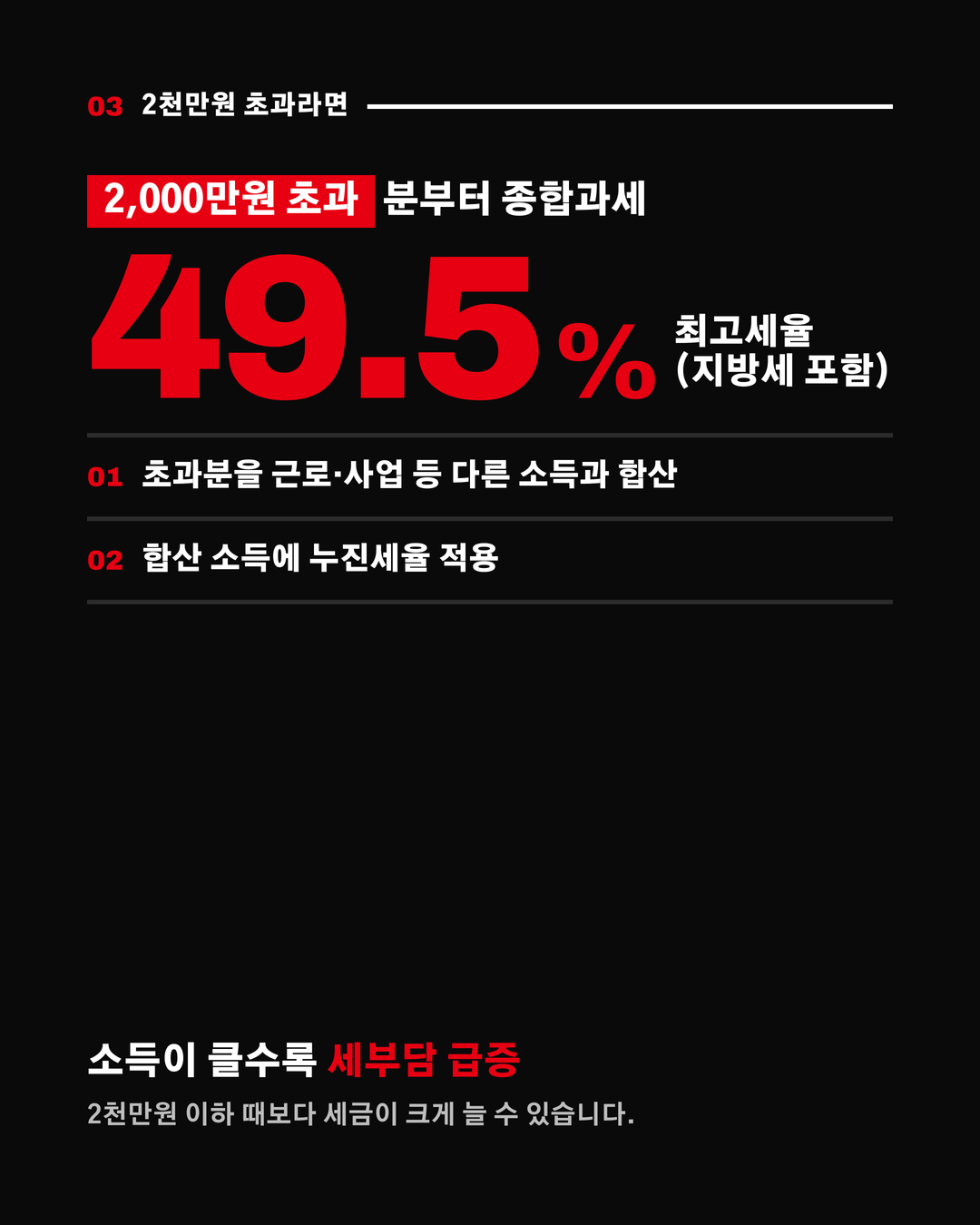 금융소득종합과세 2천만원 기준 4페이지
