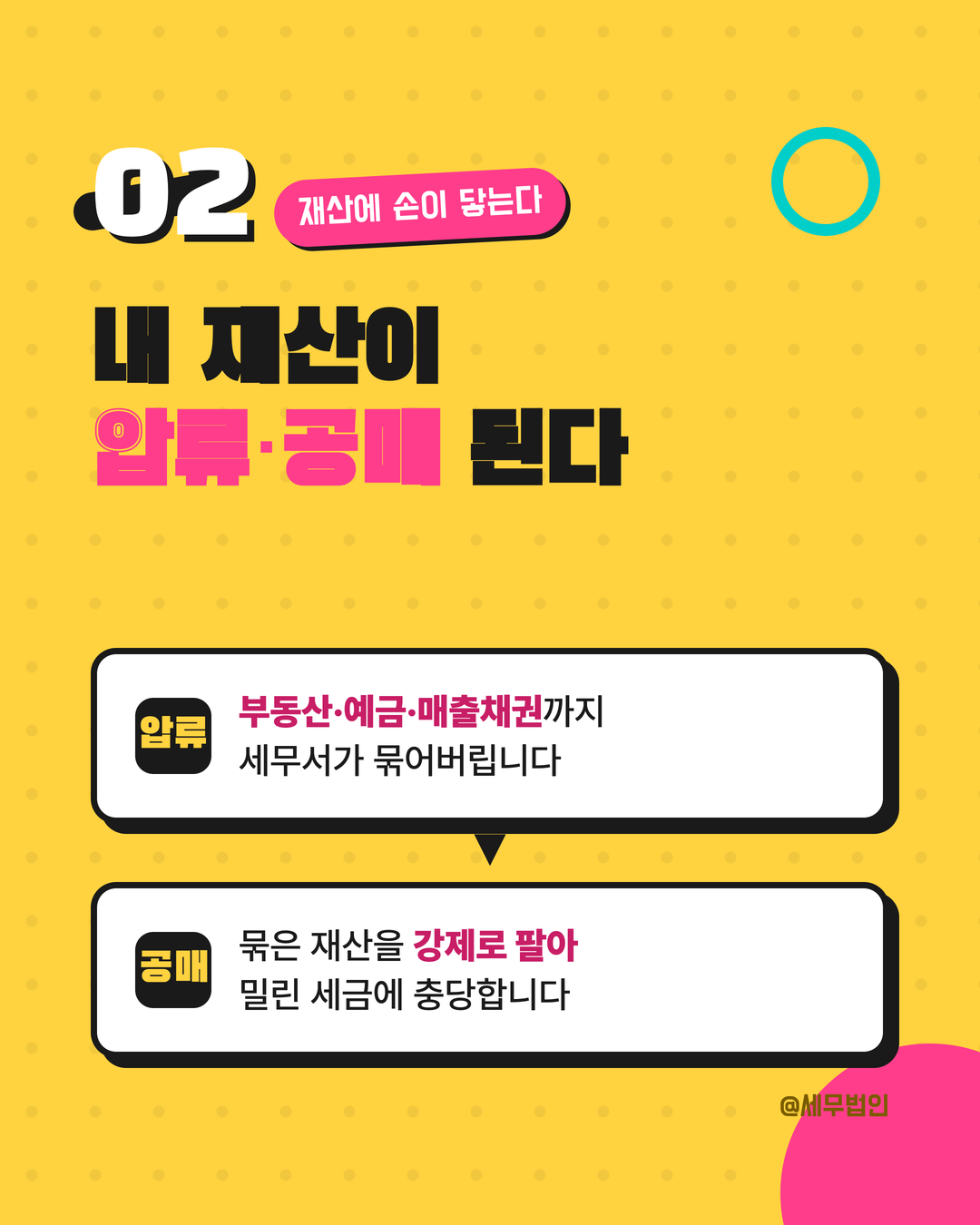 세금 체납하면 생기는 불이익 3페이지
