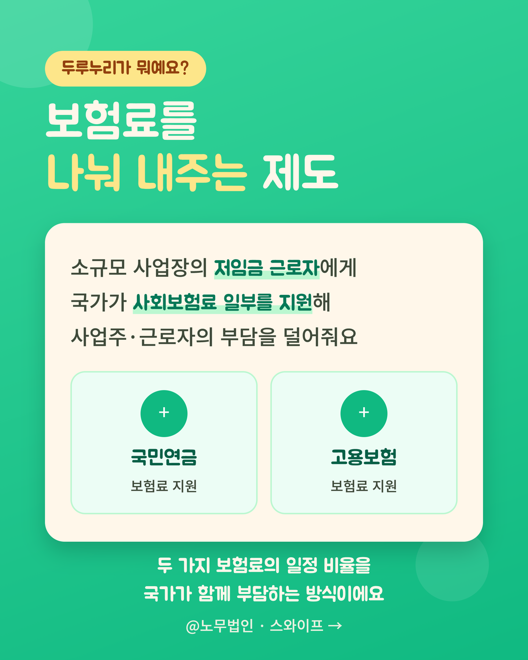 두루누리 사회보험 지원 3페이지