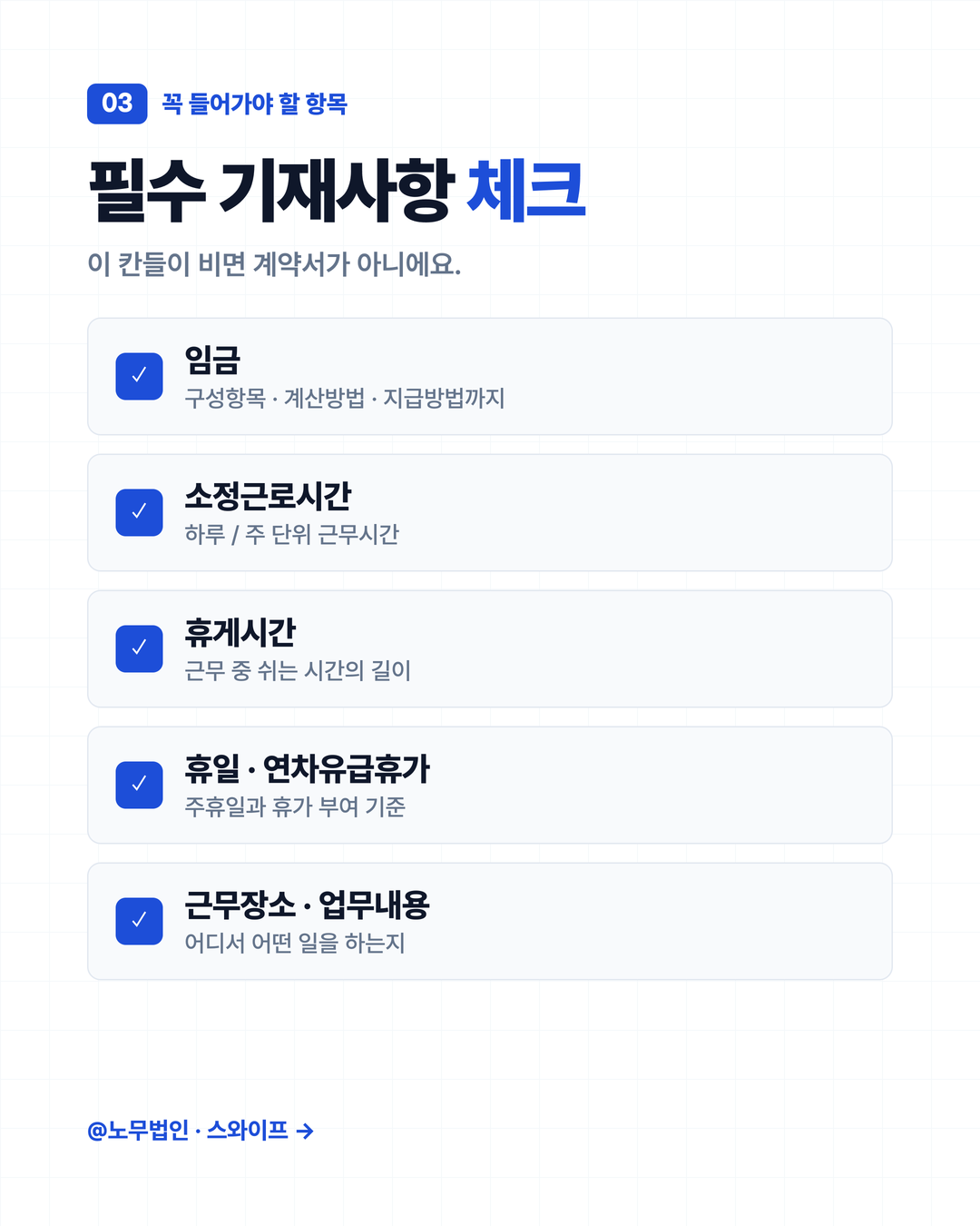 표준근로계약서 작성법 3페이지