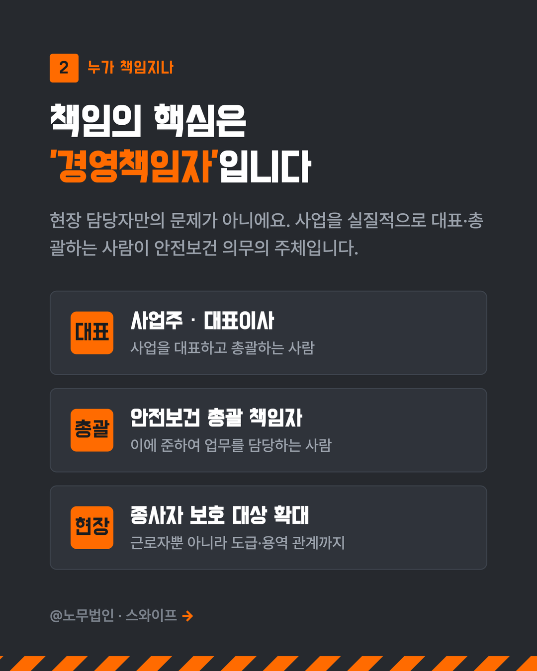 중대재해처벌법 소규모 사업장 대비 3페이지