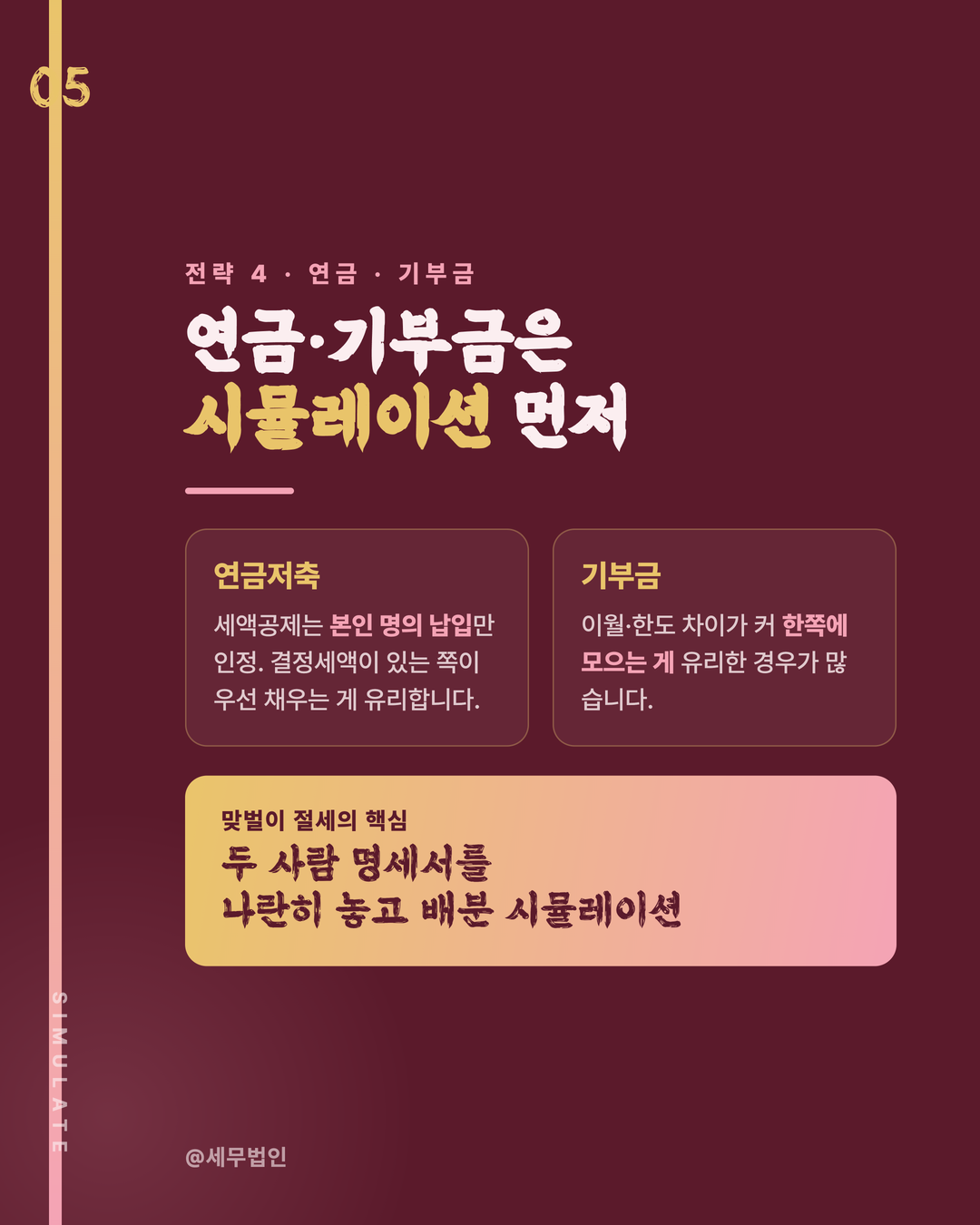 맞벌이 부부 연말정산 전략 5페이지