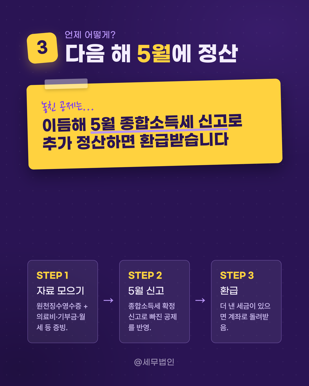 중도퇴사자 연말정산 4페이지