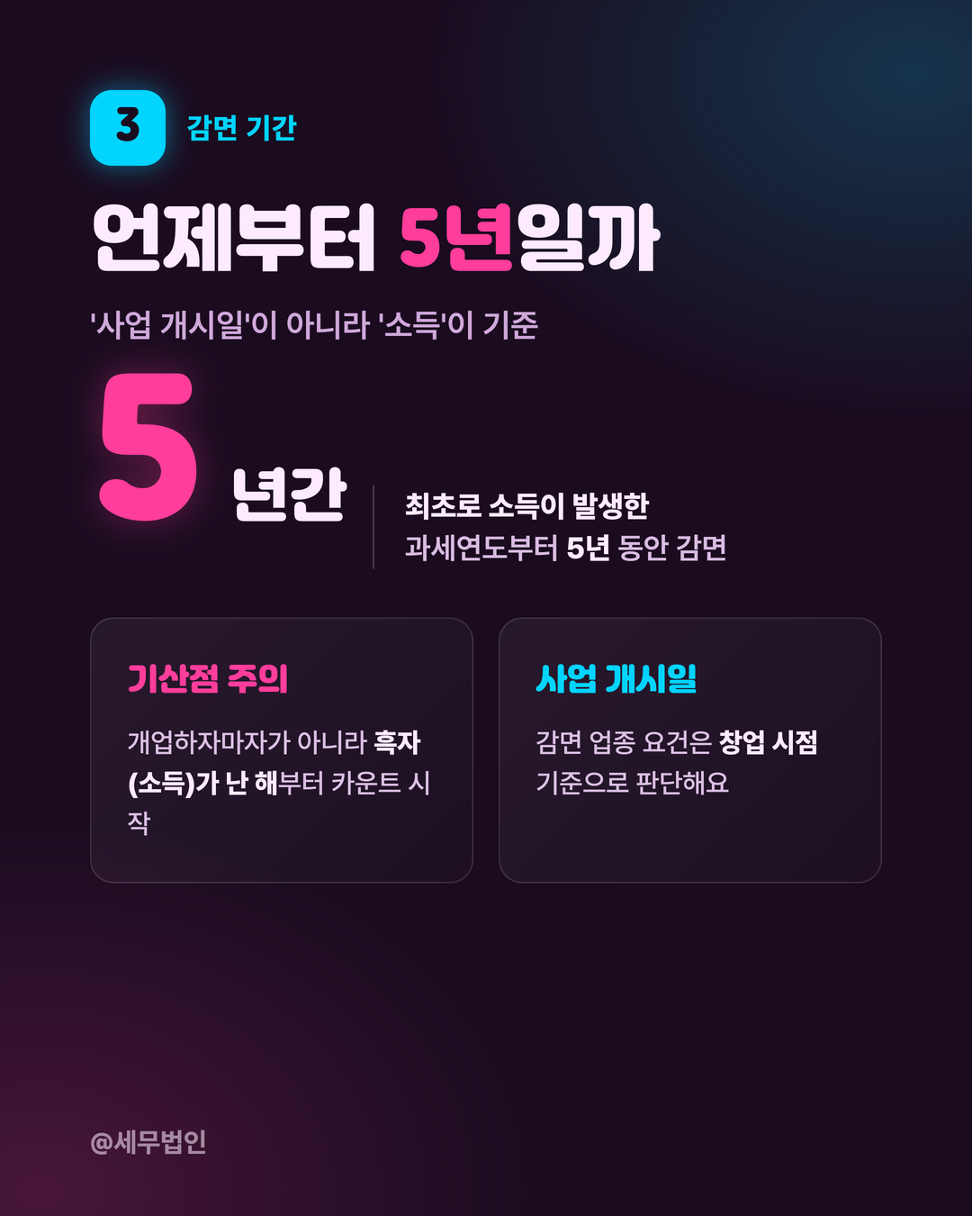 청년 창업 세액감면 조건 4페이지